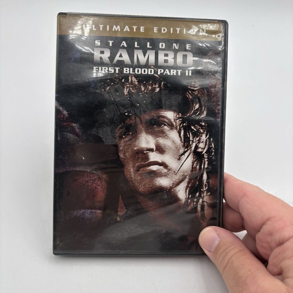 Rambo First Blood Part II DVD Ultimate Edition Sylvester Stallone Widescreen